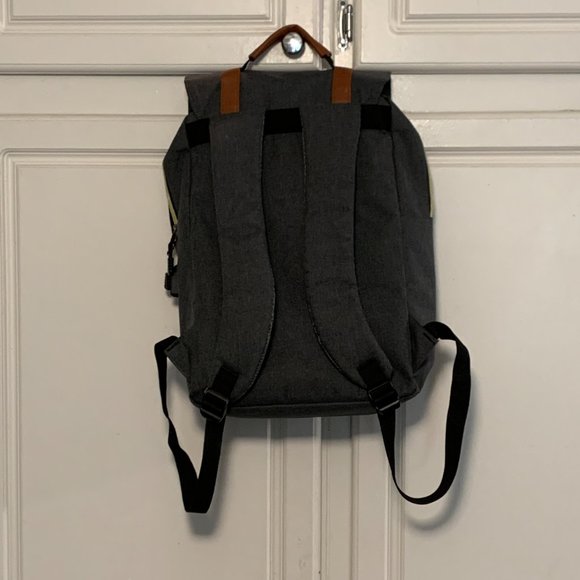 Used Modoker Backpack Laptop Women Men School College with USB Charging Grey - Picture 2 of 7